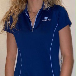 Adidas Westchase Zip-Up Golf Shirt